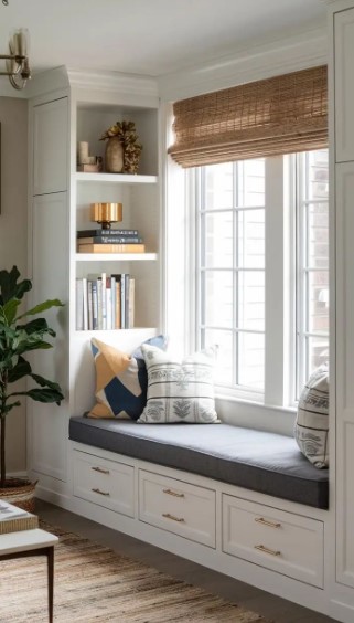 A Functional Window Nook