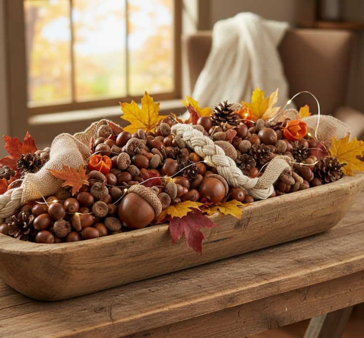 Acorn Trough Display