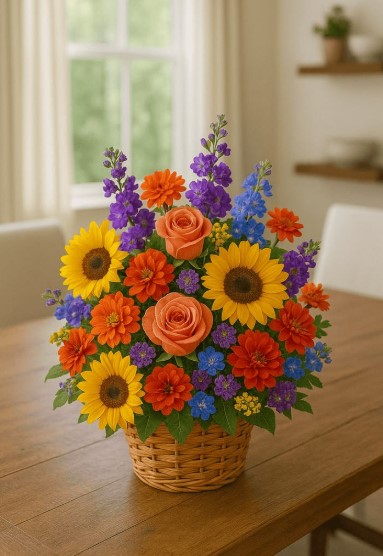 Add Fresh Floral Arrangements