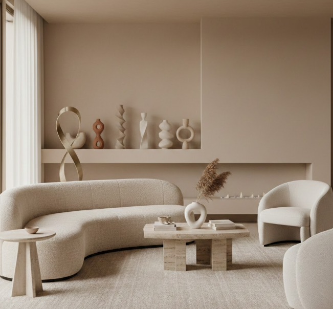 Add Sculptural Pieces