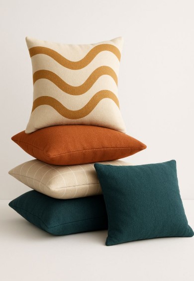 Add Throw Pillows for Color