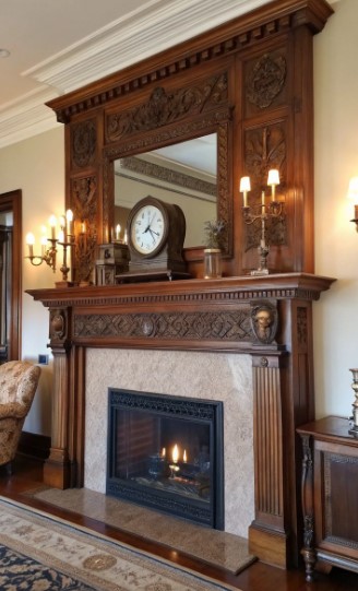 Add Unique Mantel Details