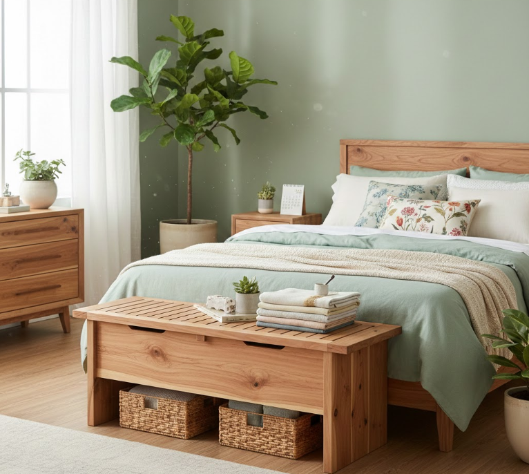 Add a Cedar Storage Bench