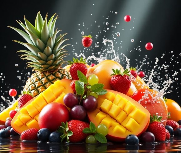 Add a Pop of Color with Fruit