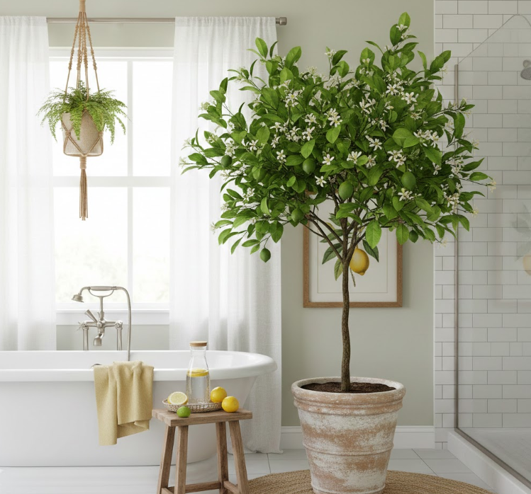 Add a Potted Lemon Tree