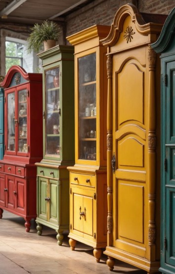 Add a Vintage Cabinet