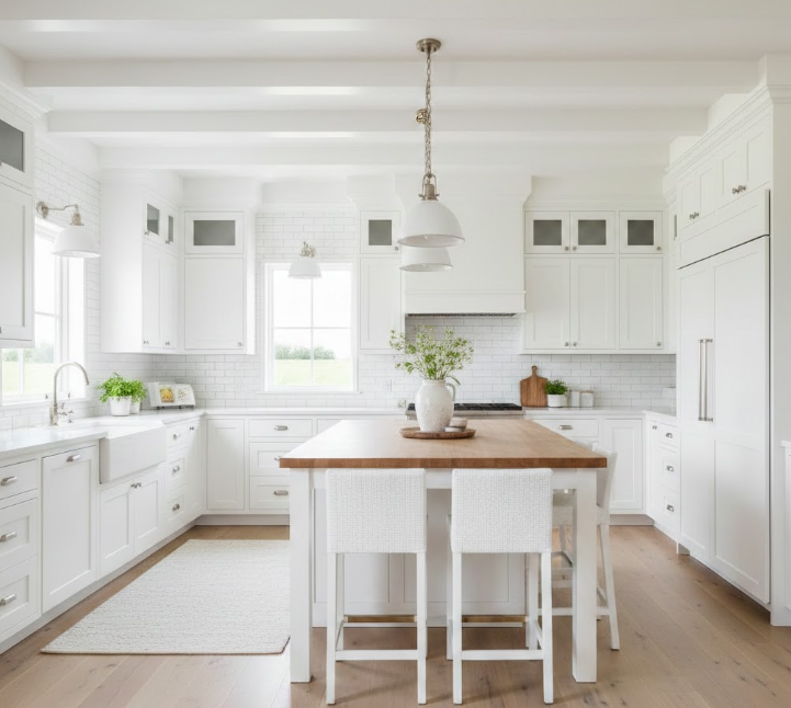 All-White Modern