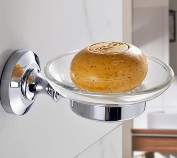 Antique Silver or Brass Bathroom Accessories