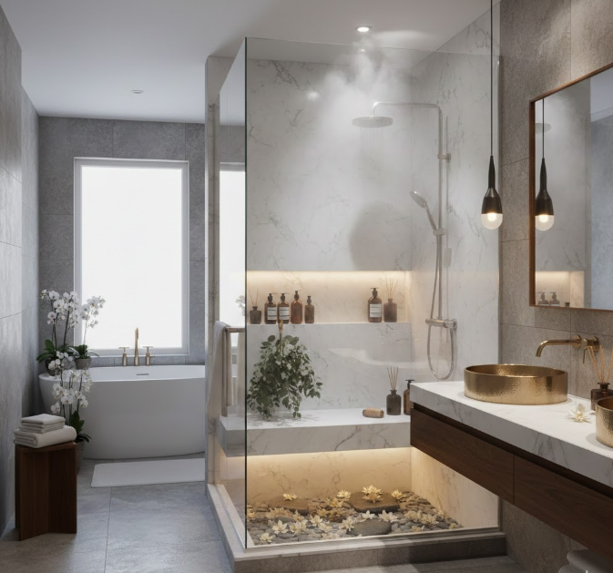 Aromatherapy Steam Showers