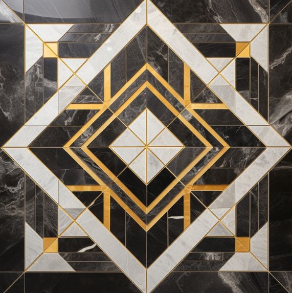 Art Deco Geometric Tiles