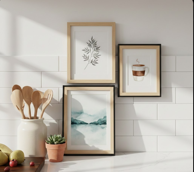 Art Prints in Simple Frames