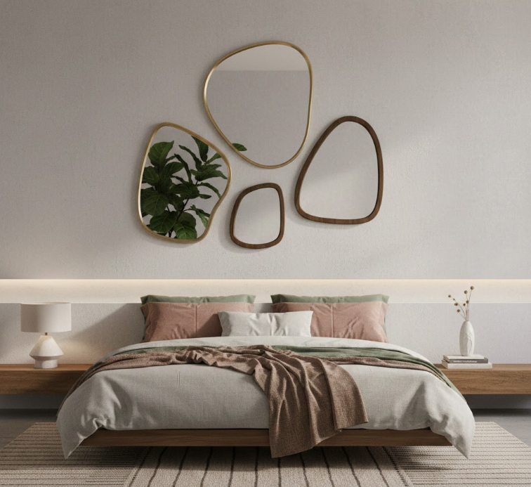 Asymmetrical Mirror Arrangements