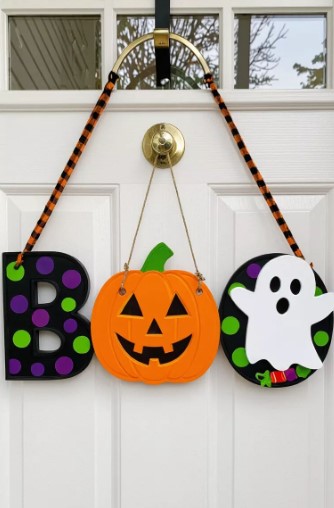 BOO Letter Set Fun