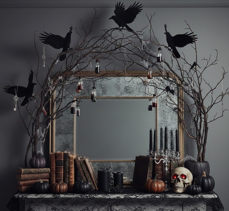 Barren Branches and Black Crows