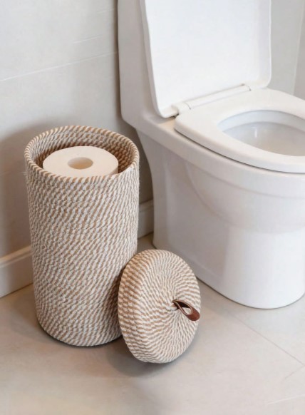  Basket for Toilet Paper Rolls