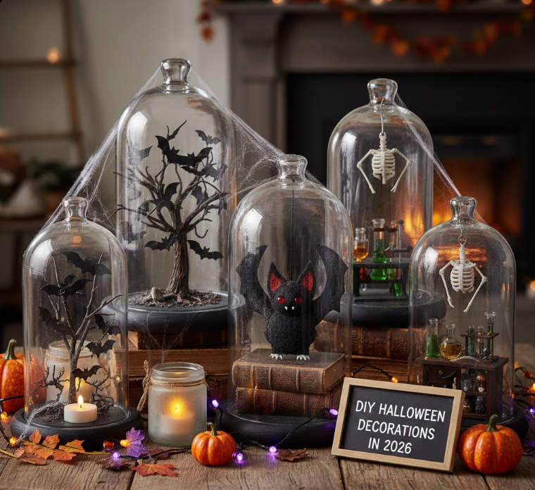 Bat Cloche Vignettes
