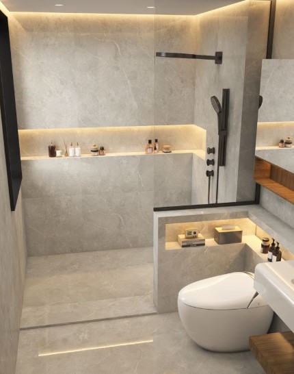 Bathroom Laundry Niche