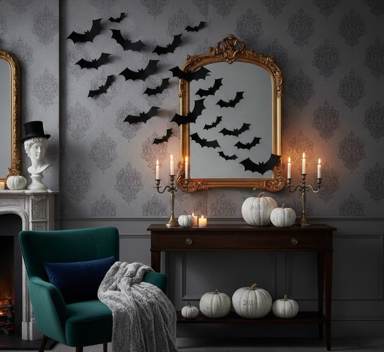 Batty Walls with a Classic Twist