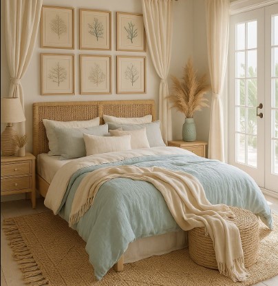 Beachy Bedroom