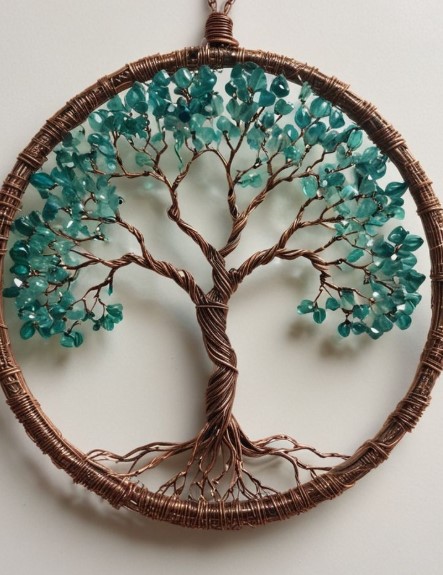 Beaded Branch Ornaments
