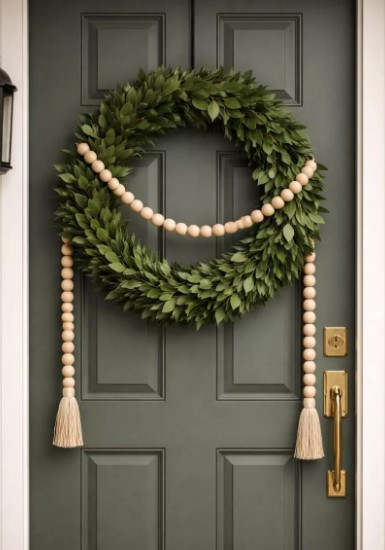  Beaded Garland and Wreath Combo