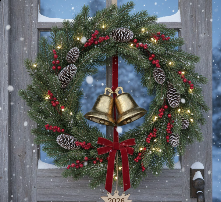  Bells on Wreaths