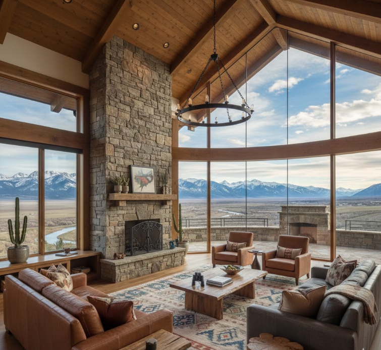 Big Sky Lodge With Panoramic Views