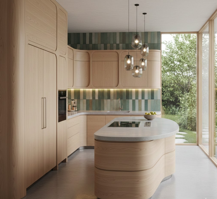 Biomorphic Cabinetry