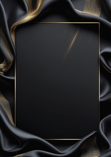 Black with Luxe Gold Accents