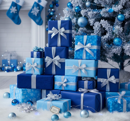  Blue Christmas Presents