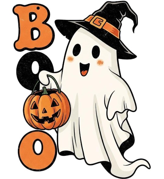 Boo Y’all with Ghost & Pumpkin