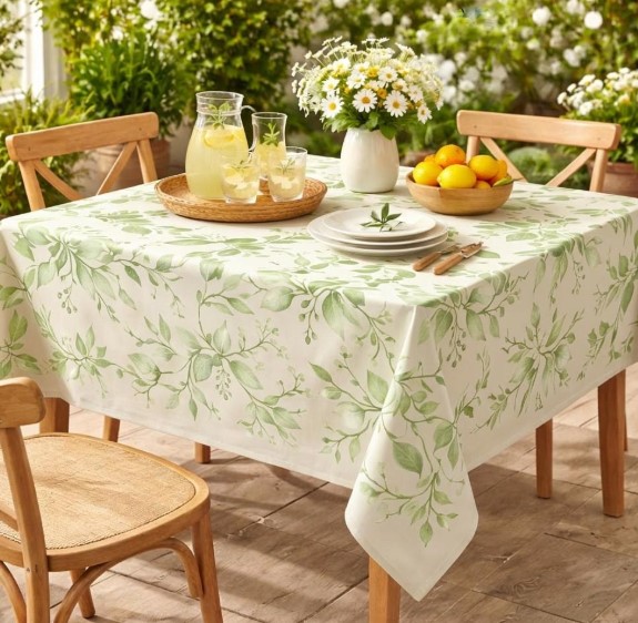 Botanical Print Tablecloth