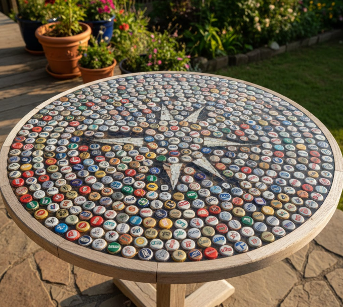  Bottle Cap Tabletop