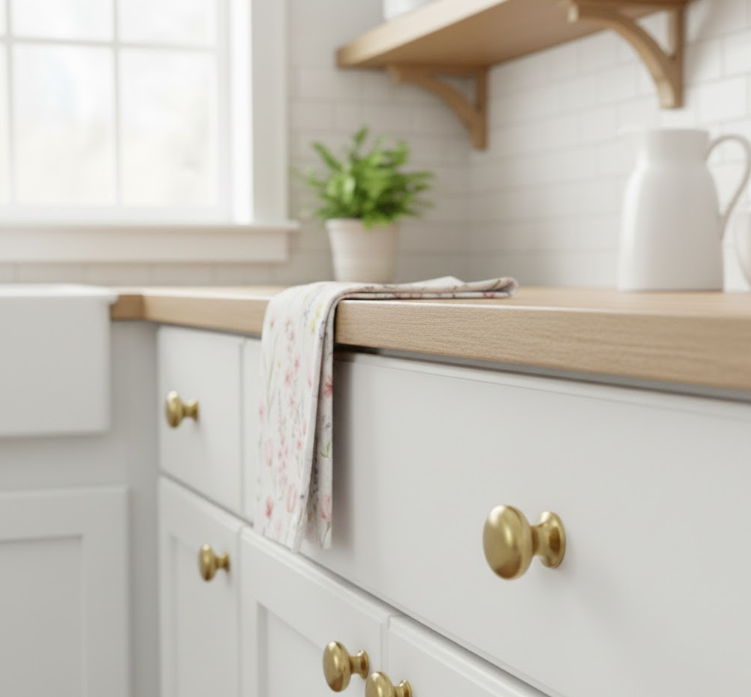  Brass Cabinet Knobs