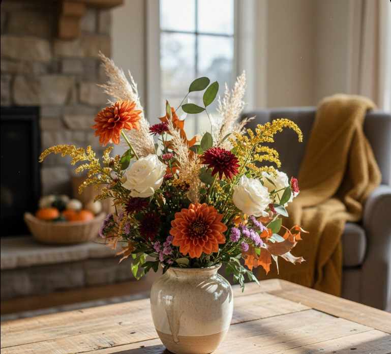 Bring in Fall Flowers