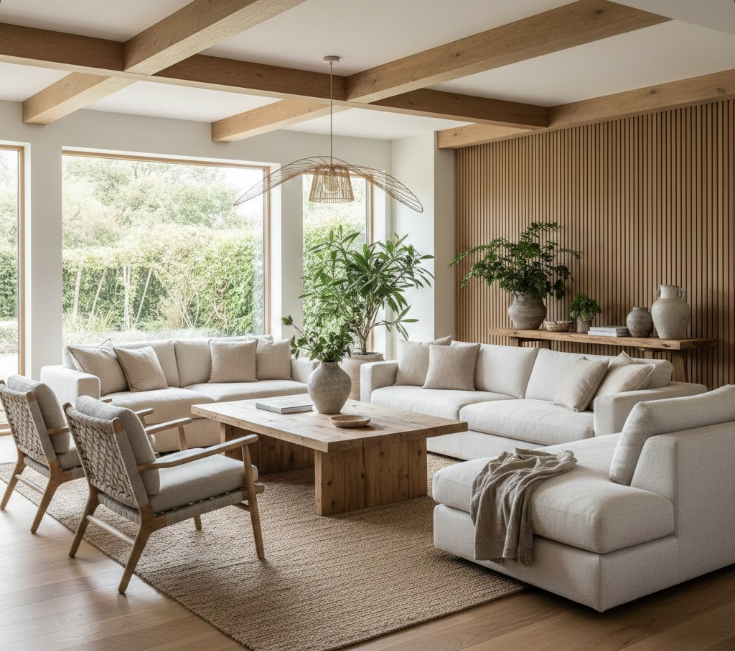 Bring in Natural Wood Tones