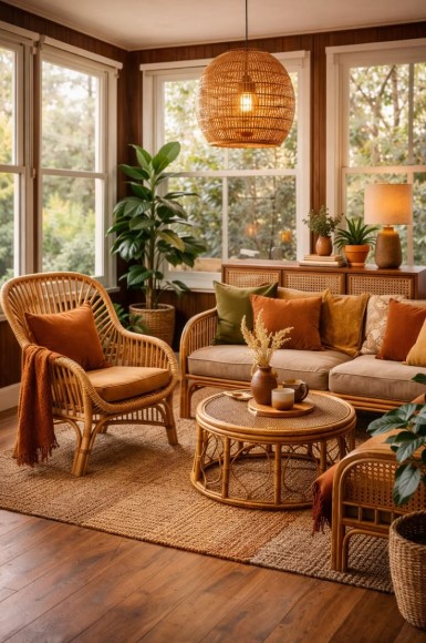 Bring in Wicker or Rattan