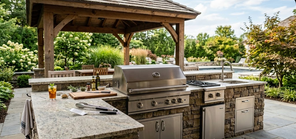 Built-In Grill Station