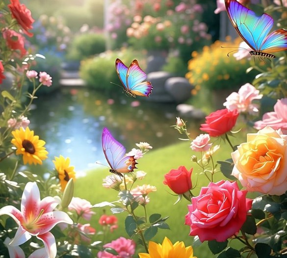 Butterfly Garden Delight