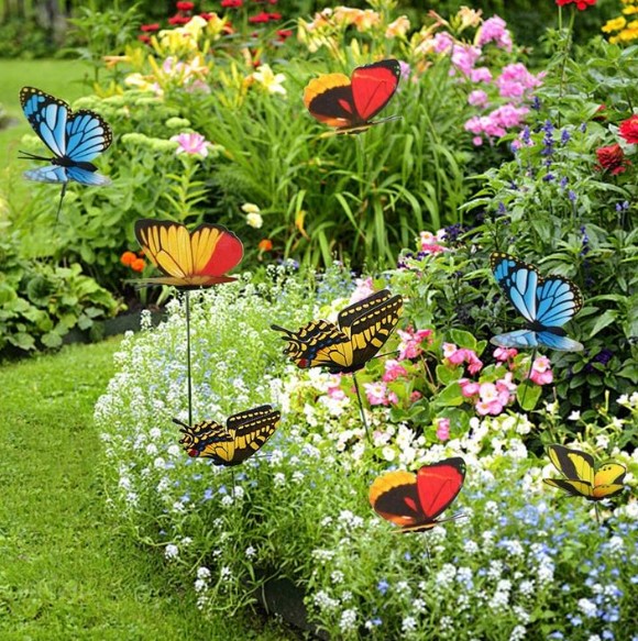 Butterfly Garden Stakes