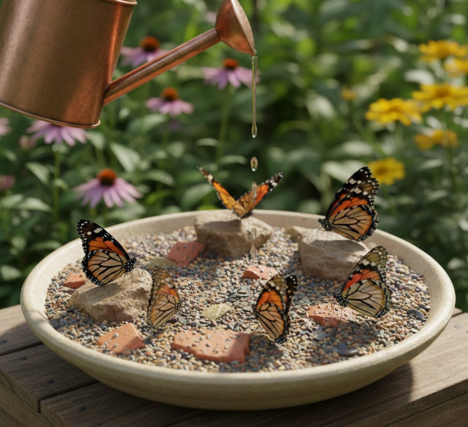 Butterfly Puddling Station