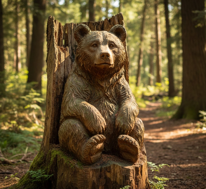 Carved Animal Figure