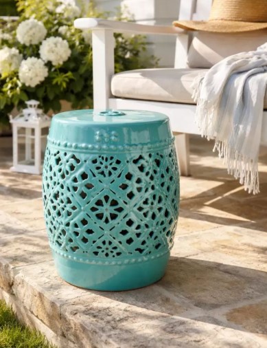 Ceramic Garden Stool