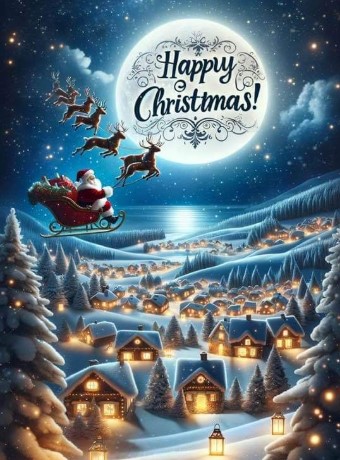 Charming Christmas Front