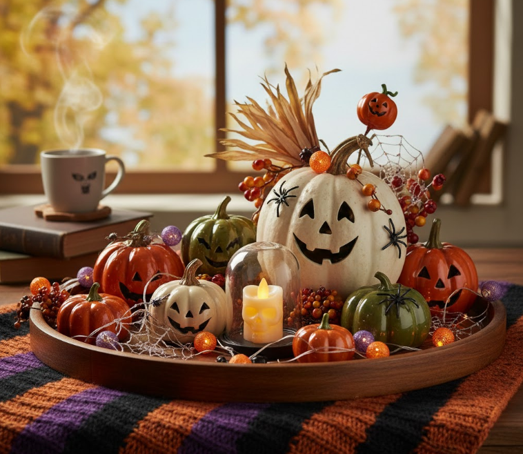 Charming Halloween Centerpiece
