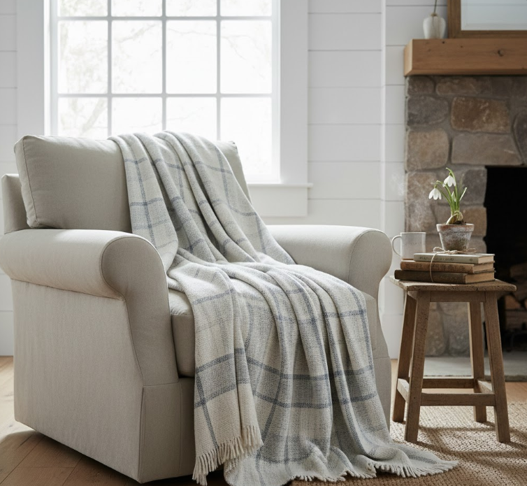 Checkered Cotton Throws