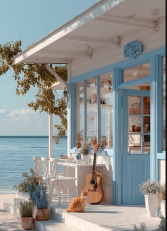 Chic Blue Escape