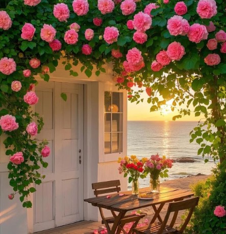 Chic Floral Retreat