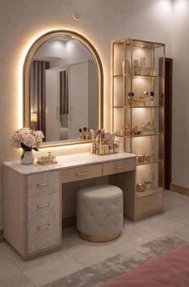 Chic Vanity Table