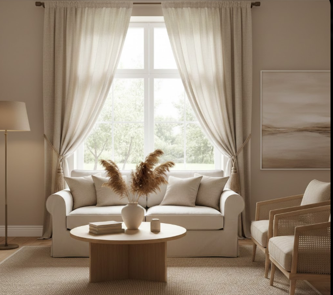 Choose Beige Window Treatments